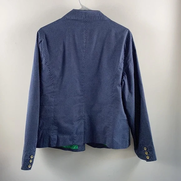 US Polo Association navy white polka dot blazer - Picture 6 of 7